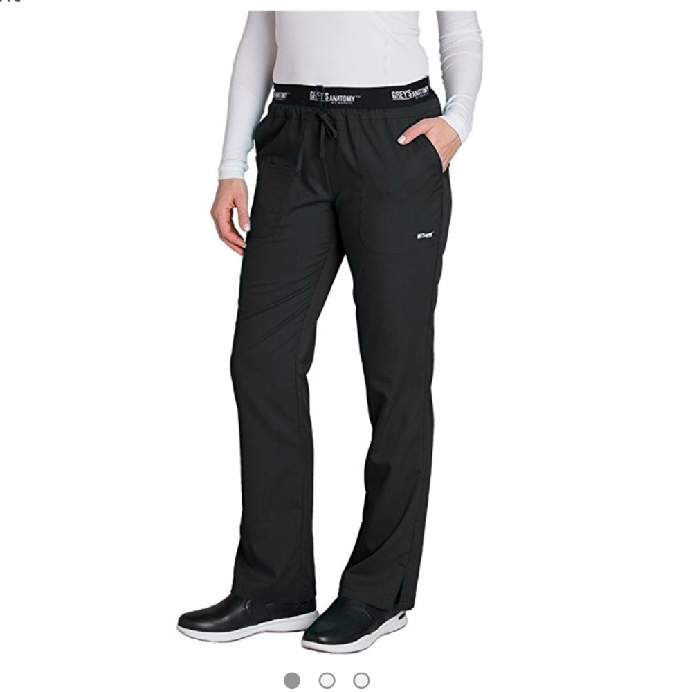 (SOLD)Black grey’s anatomy scrub pants
